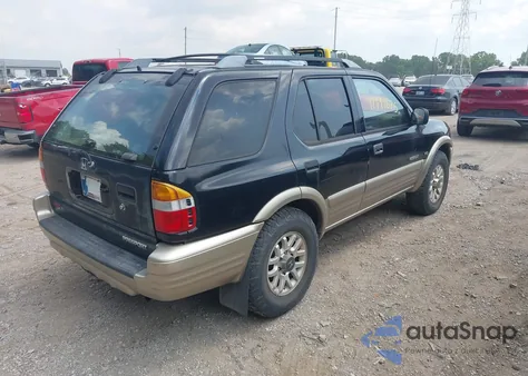 2000 Honda Passport Ex/Lx from USA, damaged, VIN 4S6DM58WXY4419377